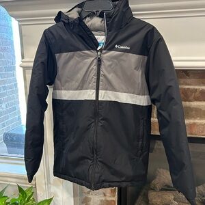 Columbia Two-Tone Black and Gray Jacket
